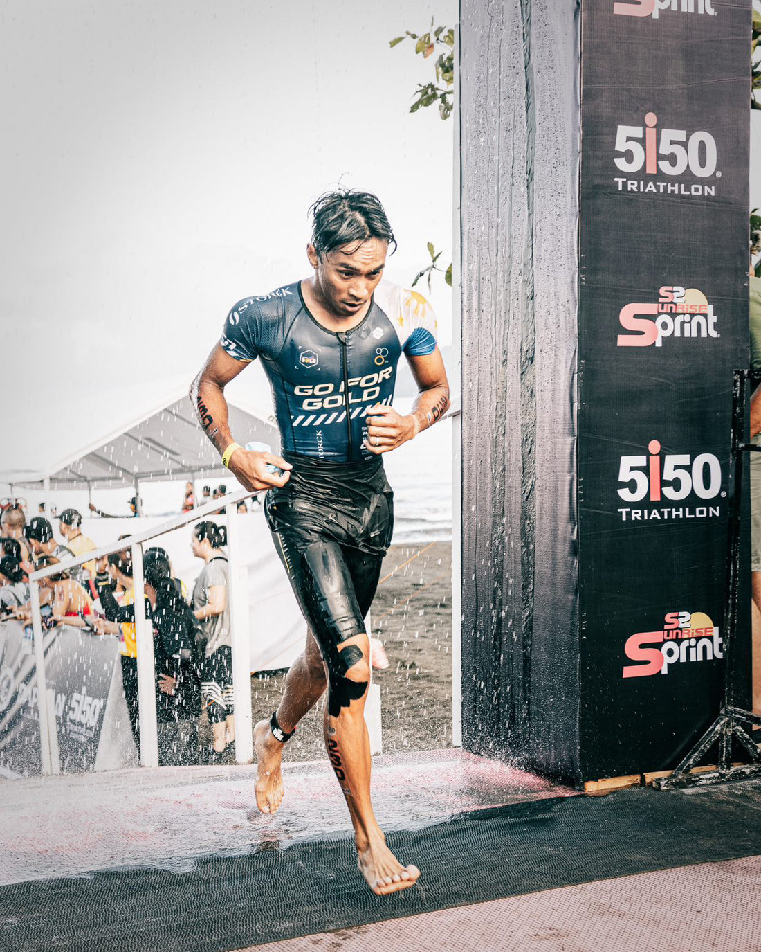 John Leerams Chicano Secures 2nd Place Overall in the Thrilling #5150TriathlonDapitan