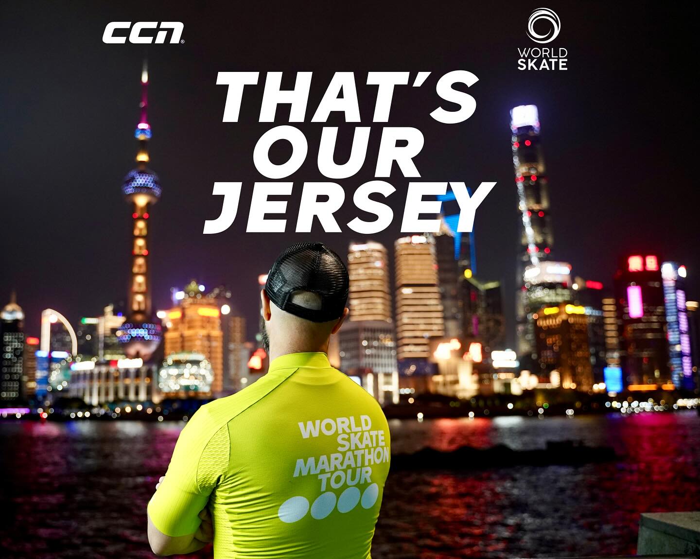 CCN Sport Partners with World Skate Marathon Tour: Introducing the Official LEADER Jersey