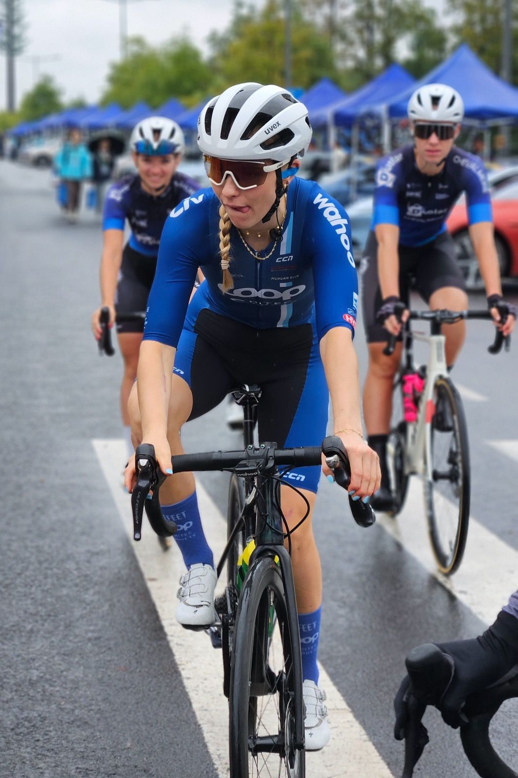 Team COOP Hitec-Products Navigates Rainy Stage 2 at Tour of Chongming Island