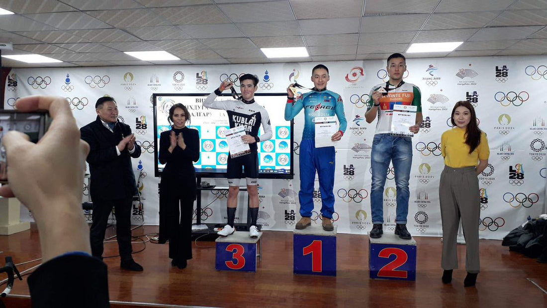 Mongolian first ZWIFT Virtual National Championship