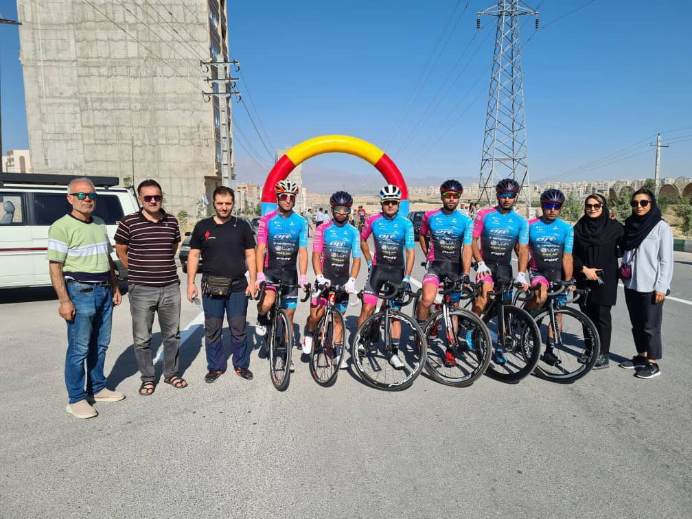 DFT Continental Cycling Team Shines at Iranian Super League: A Triumph in Road Racing