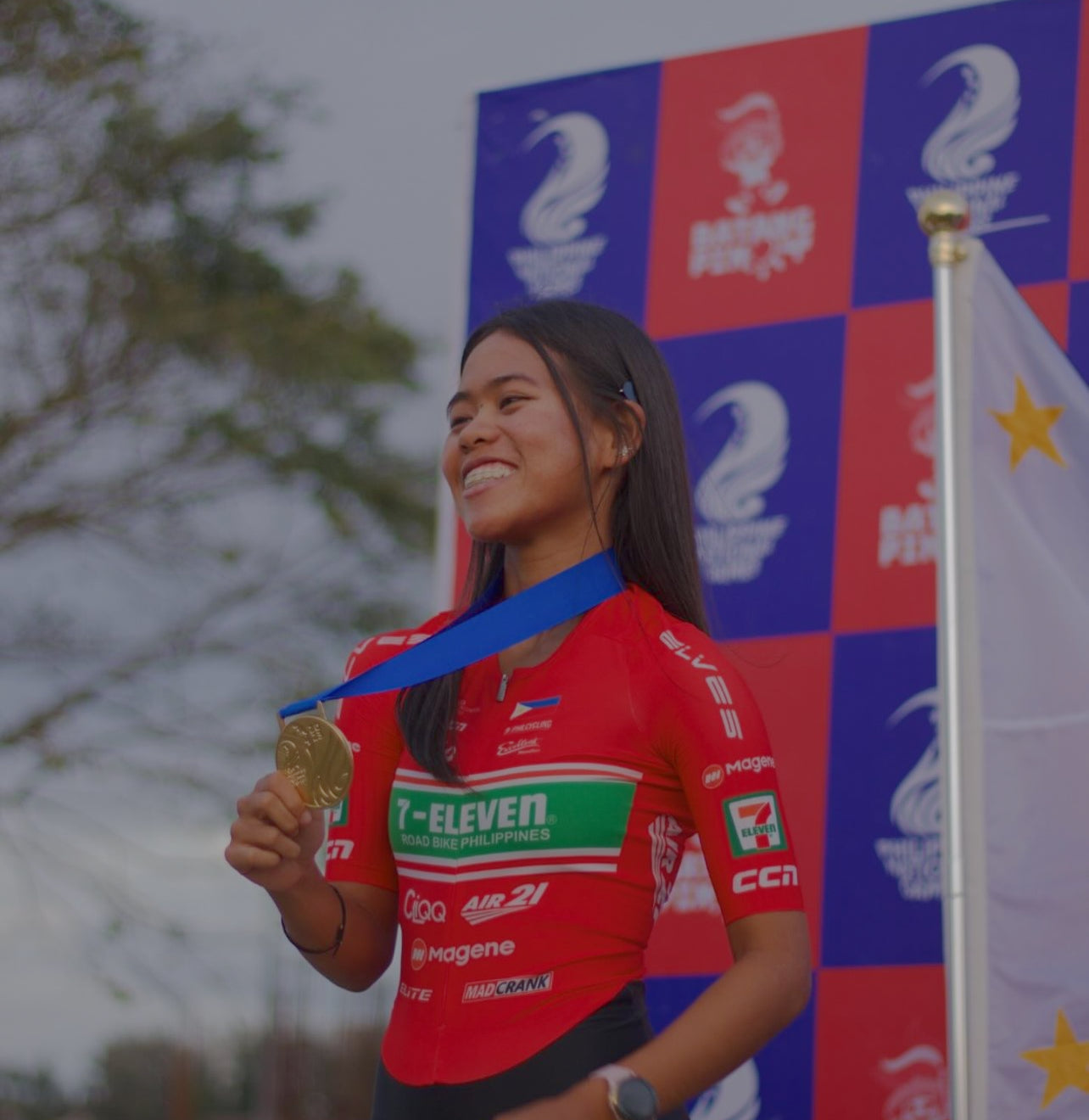 Phoebe Salazar Triumphs as National Champion at the Philippine National Games Women's Road Race