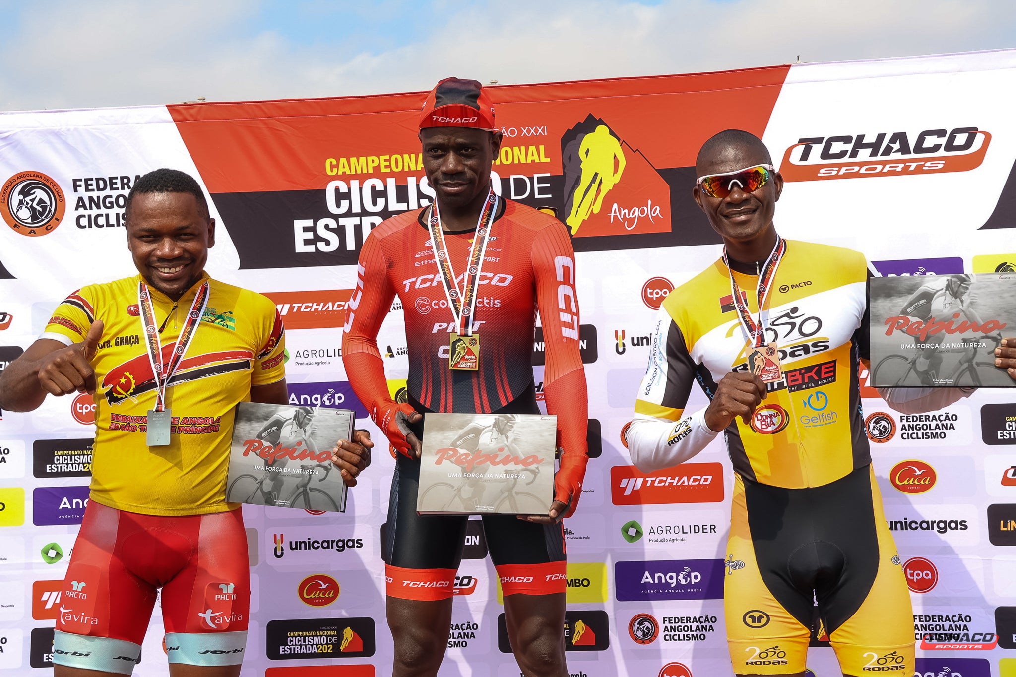 TCHACO Cycling Team Dominates the 2023 Angola Nationals with Five National Championships
