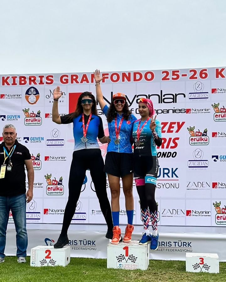 Meltem Kılıç Shines at International Kantara Northern Cyprus Road Race!