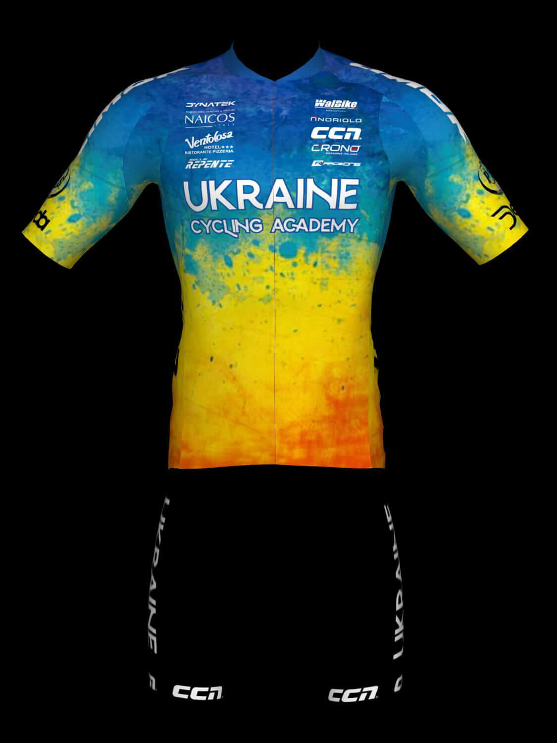 2024 Ukraine Cycling Kits Unveiled by CCN Sport