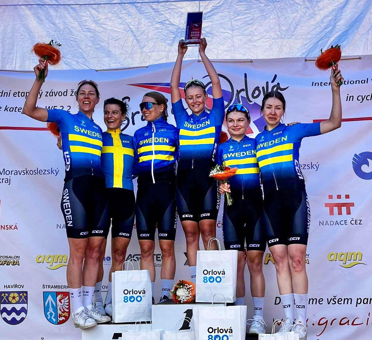 Swedish National Team Rissveds' Triumphal Victory in Gracia Orlová