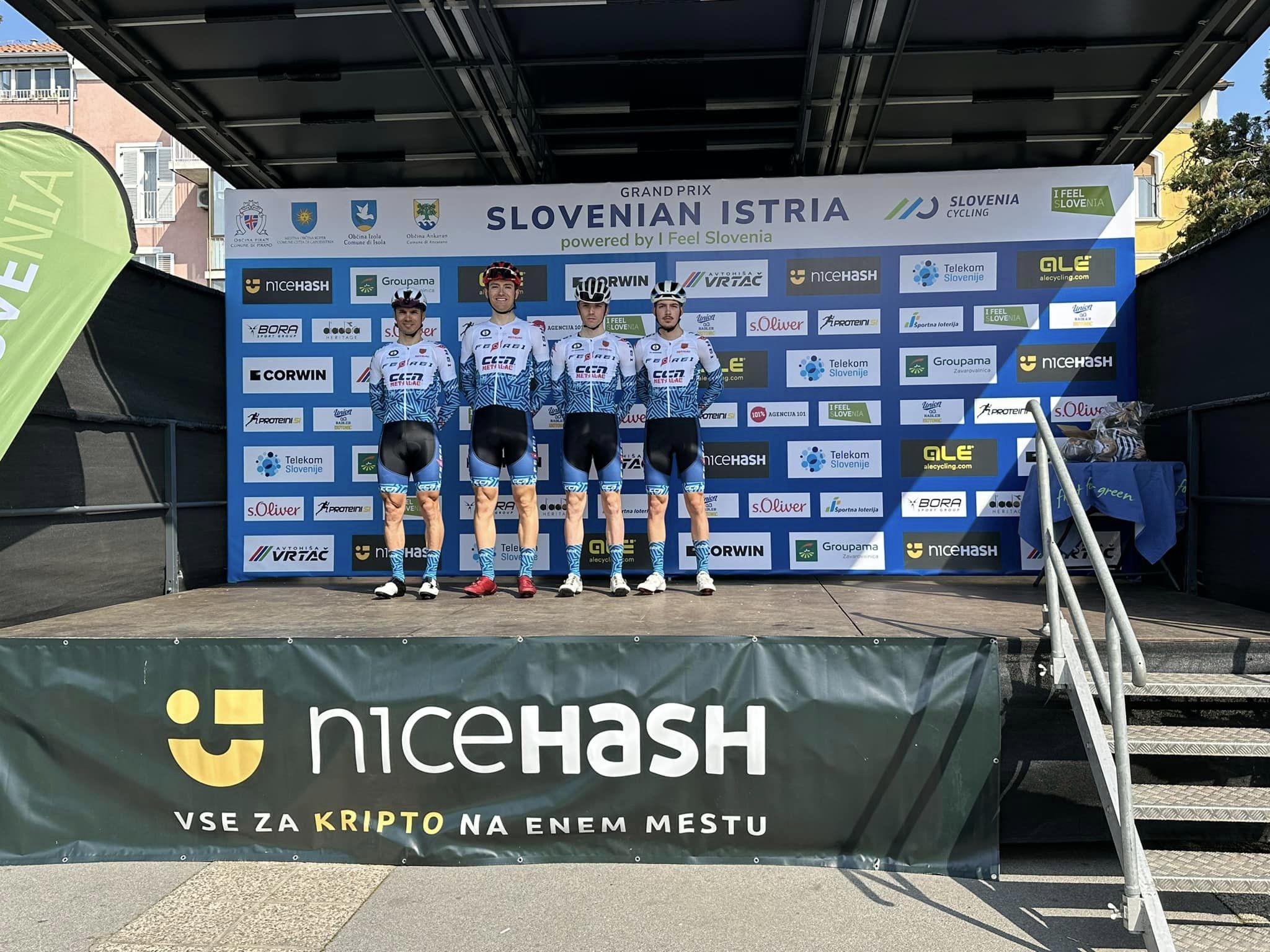 Ferei CCN Metalac Kicks Off International Season with UCI Racing in Slovenia