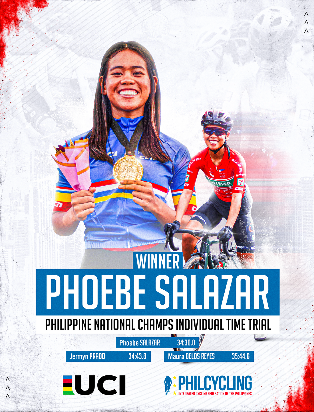 Phoebe Salazar Shines Bright: A Triumph at the Philippine National Champs Individual Time Trial