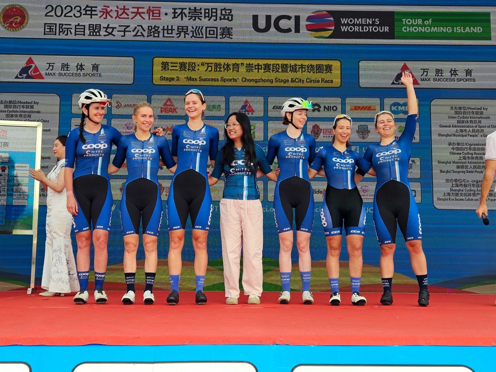 Team COOP Hitec-Products Shines Bright in Tour of Chongming Island Finale
