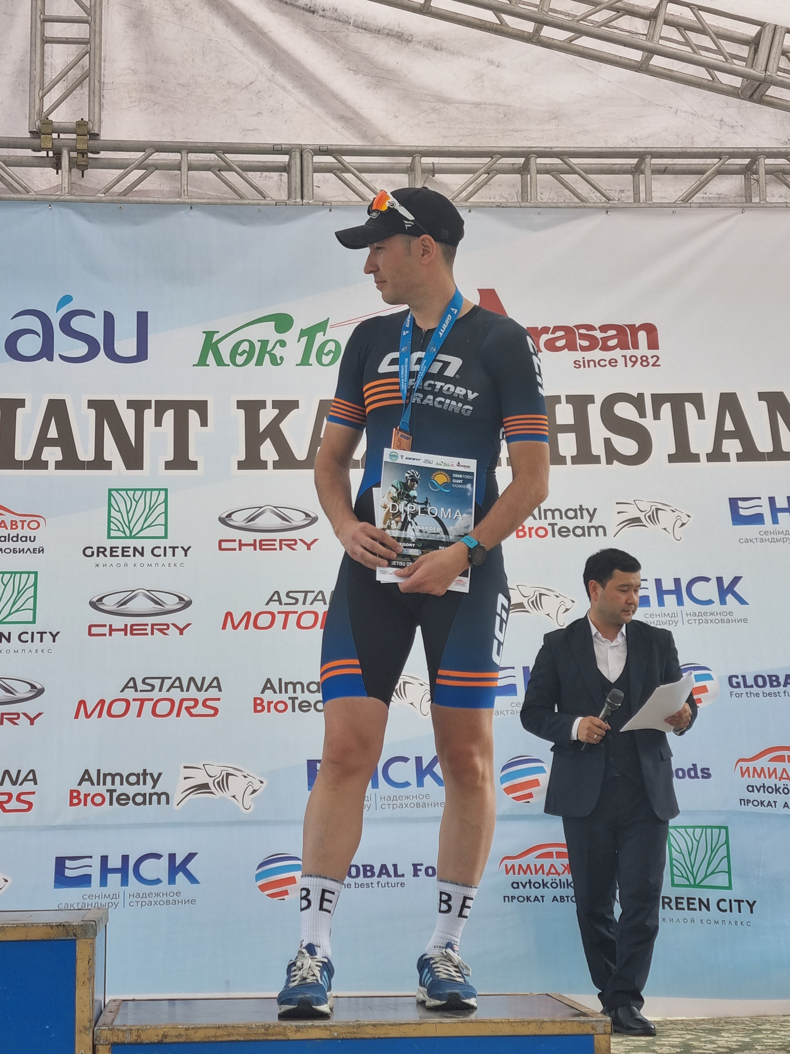 Bulatovic Places 3rd in Kazakhstan Gran Fondo Race