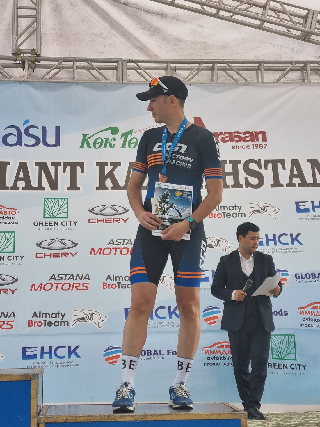 Bulatovic Places 3rd in Kazakhstan Gran Fondo Race
