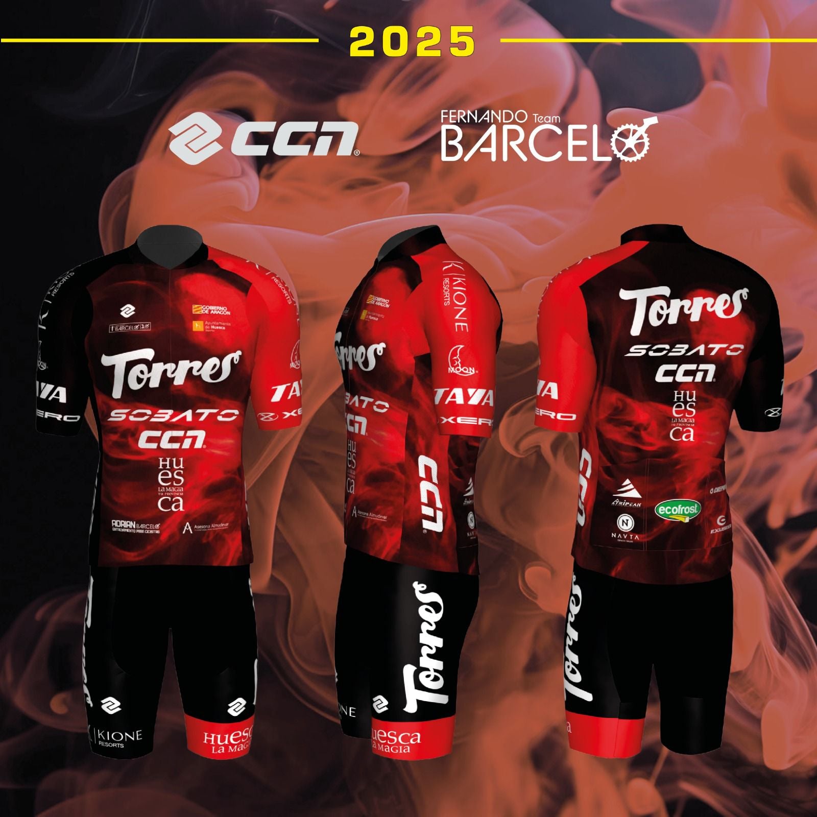 CCN Sport Partners with Torres-Sobato to Power Their 10th Season with Vibrant New Cycling Apparel