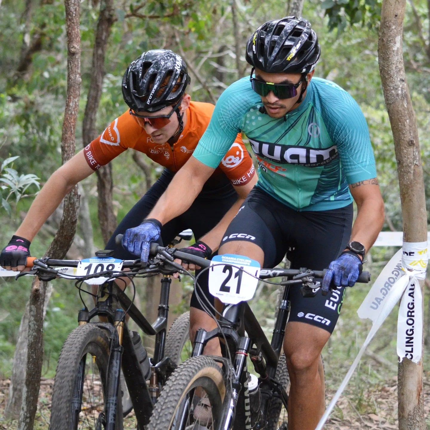 ECT Pro Cycling  Rider Ed OINGERANG Secures Bronze Medal at Pacific Cup MTB Race