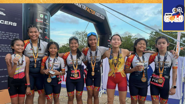 Go for Gold Shines at 2024 Vietnam Tri Factor Kids Event