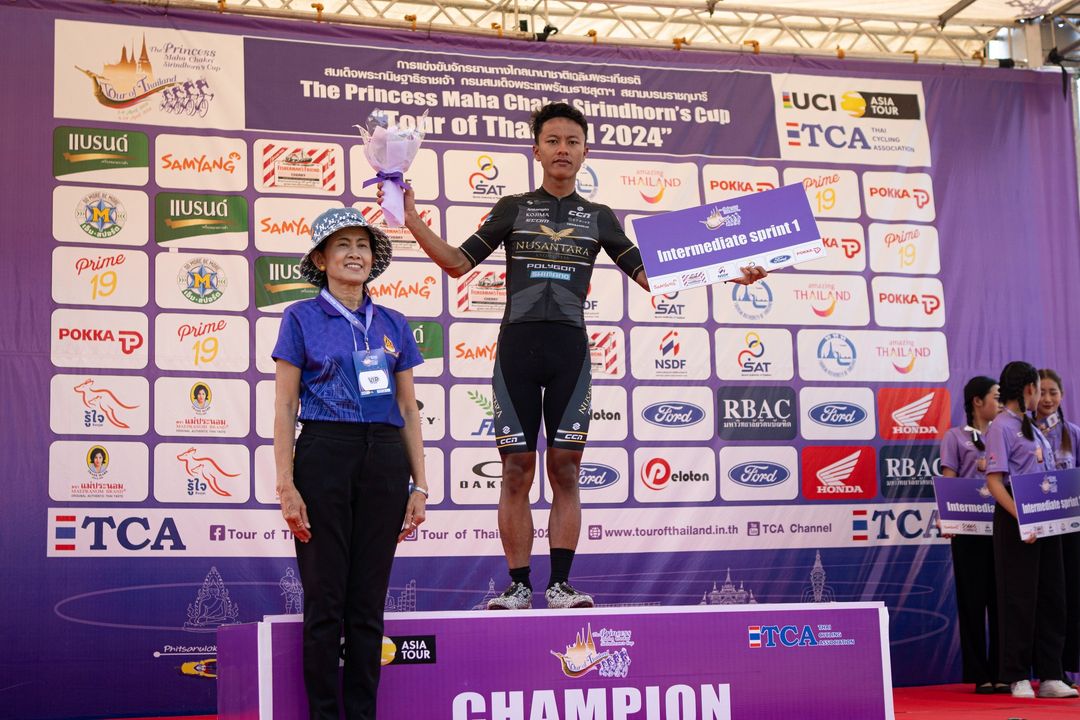 Nusantara Cycling Team Shines at Stage 2 of Tour of Thailand