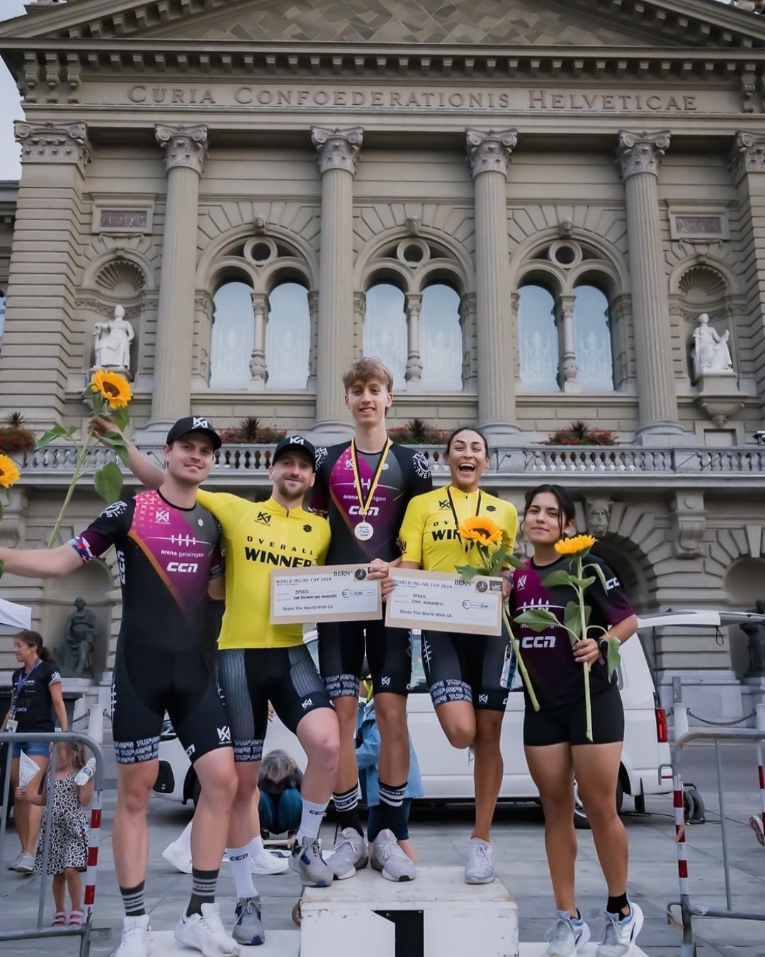 Team Arena Geisingen Shines at the 4th Stage of the World Inline Cup in Bern