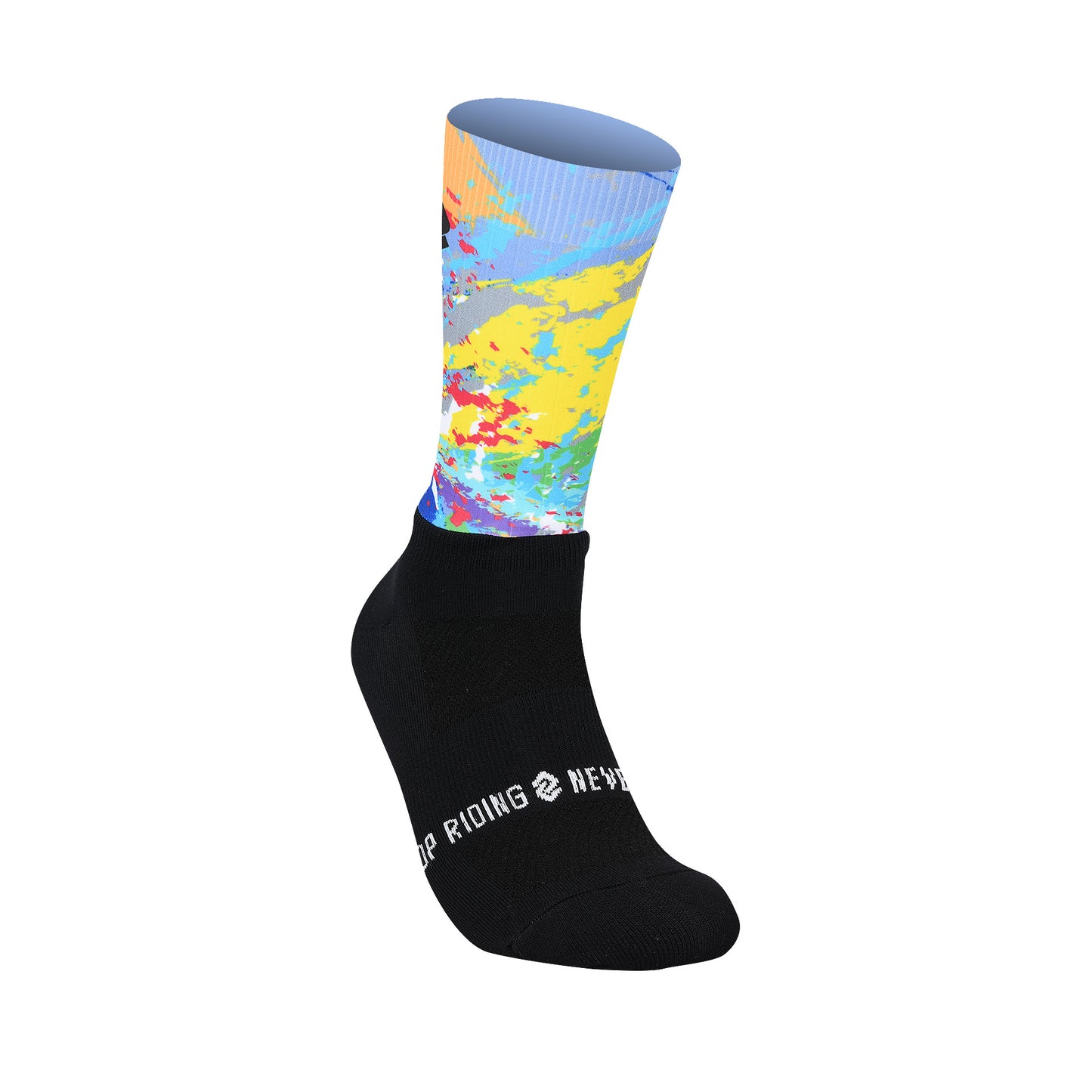 Aero TT Socks Yellow Accessories, Mens, Sew-Free, Socks